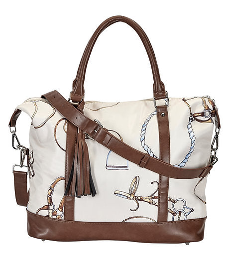 AWST Int'l "Lila" Bridles 'n Things Travel Bag with Tassel