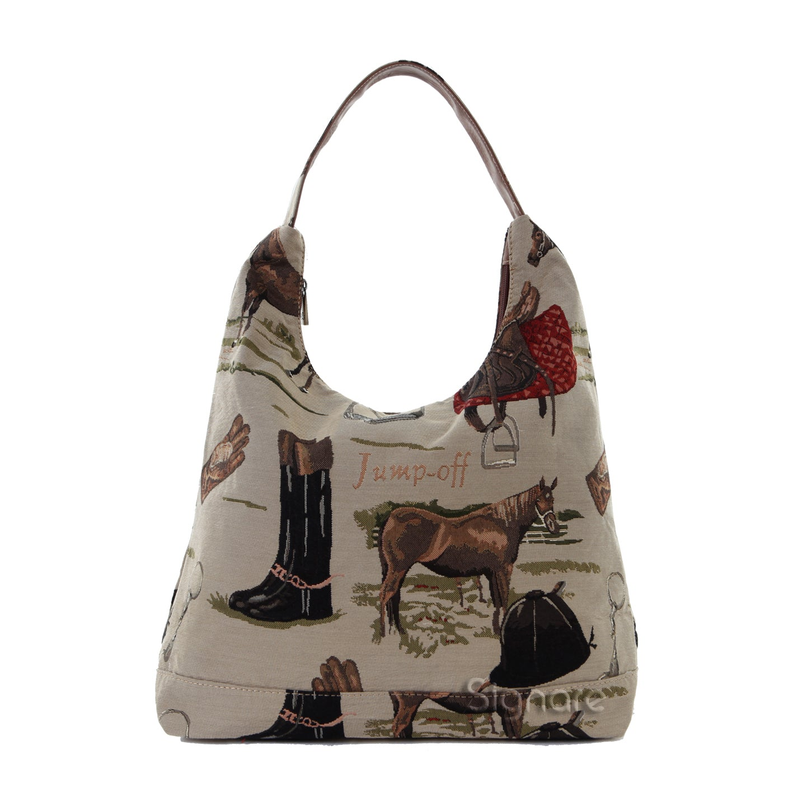 Horse Hobo Handbag Shoulder Bag